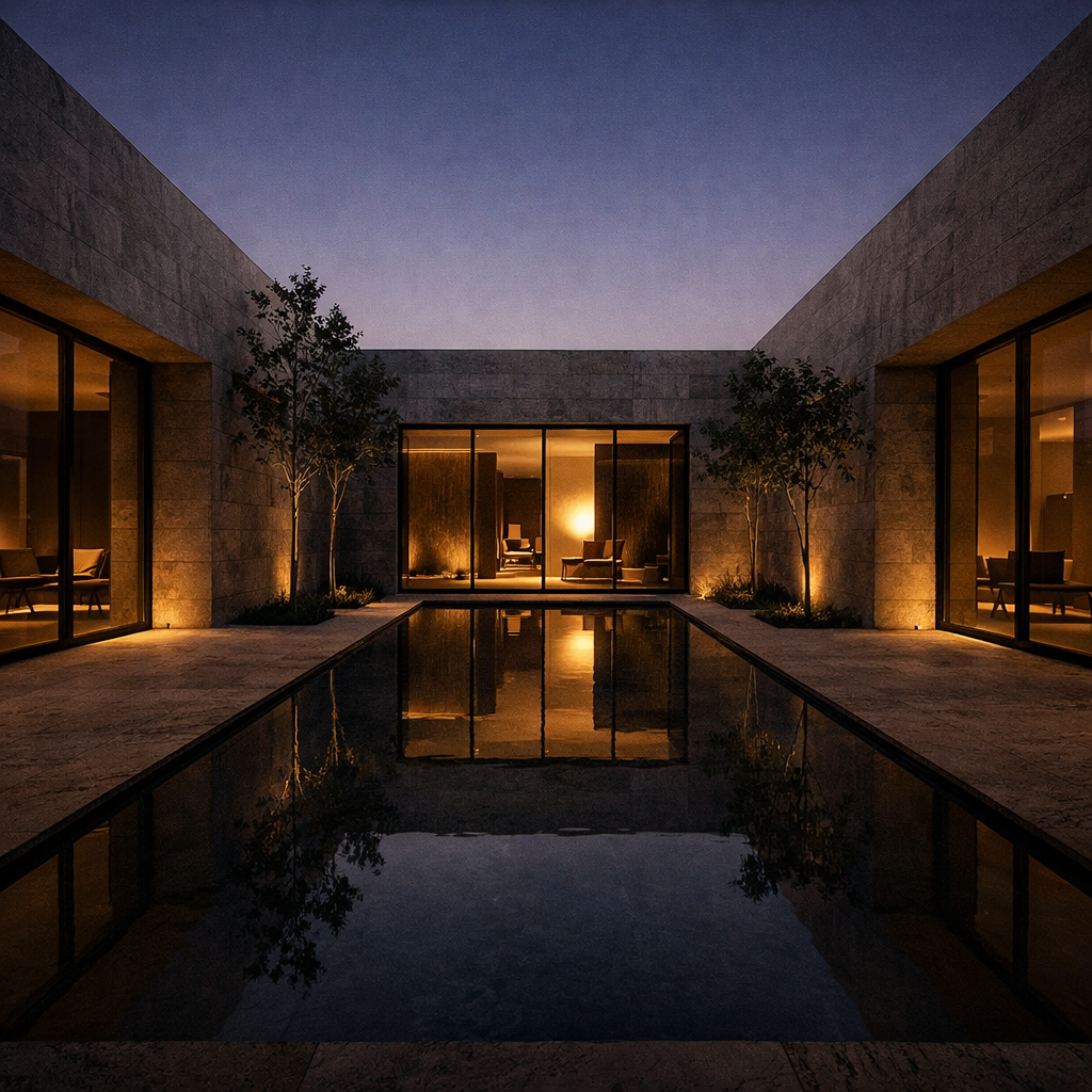 Courtyard house study