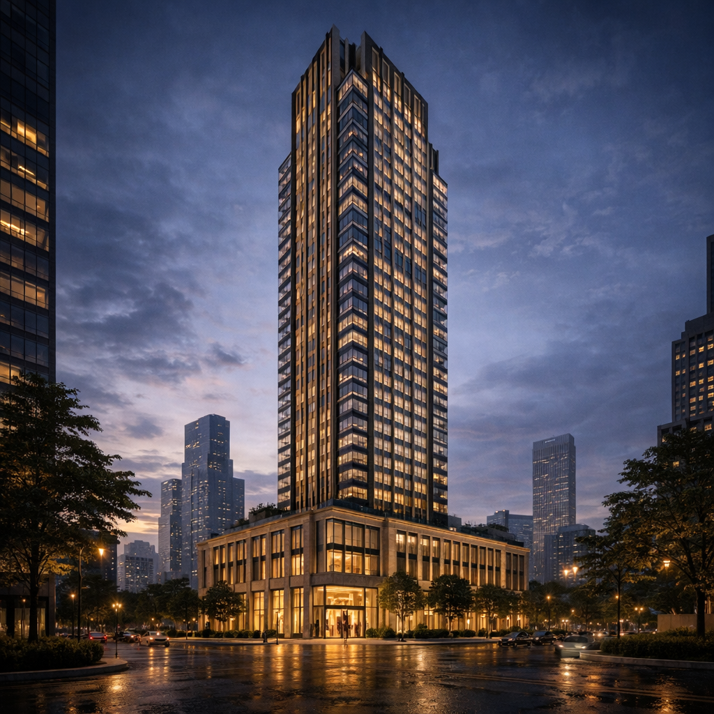 Mixed-use urban tower